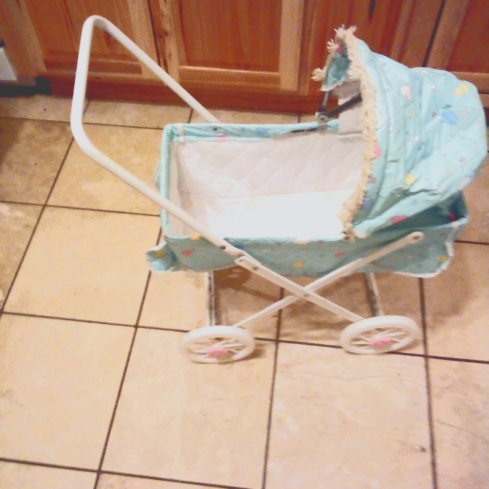 Vintage baby doll stroller